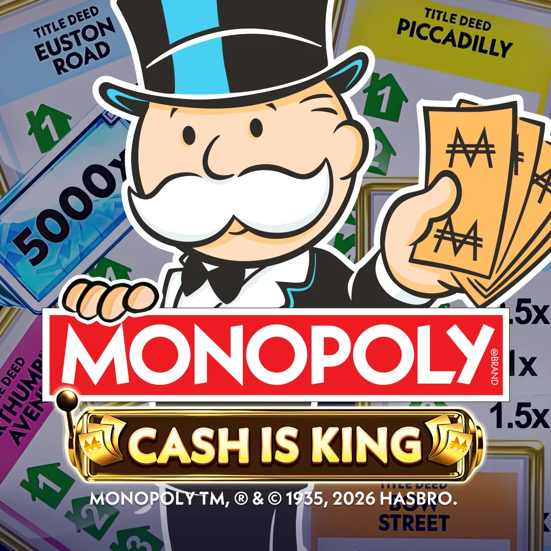 Redtiger : Monopoly Cash Is King - BOYBET168