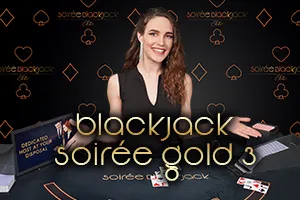 Blackjack Soirée Gold 3 - BOYBET168