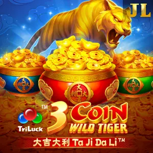 3 Coin Wild Tiger - BOYBET168